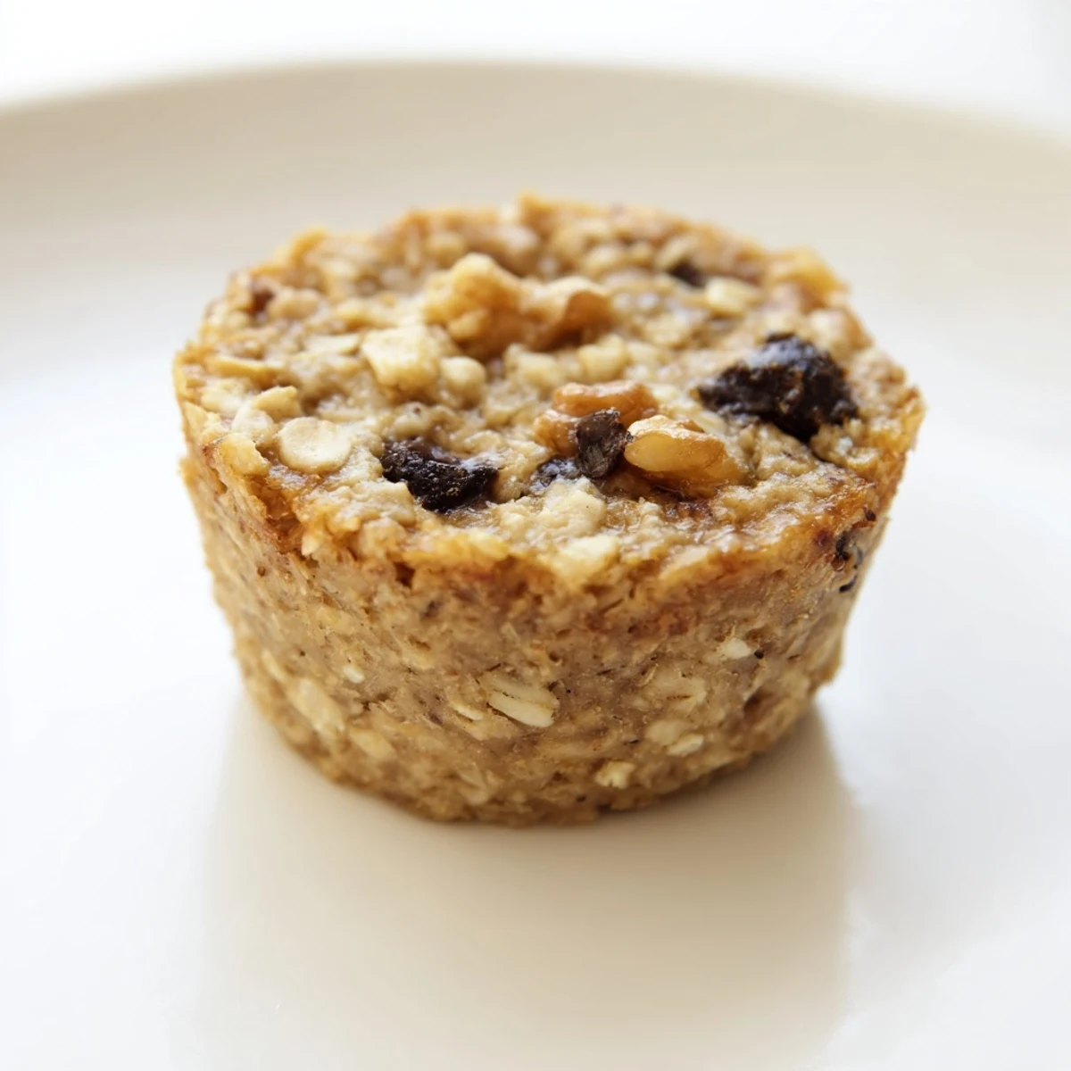 Warm, freshly baked oatmeal cups, easy to prepare with your favorite flavorful mix-ins.