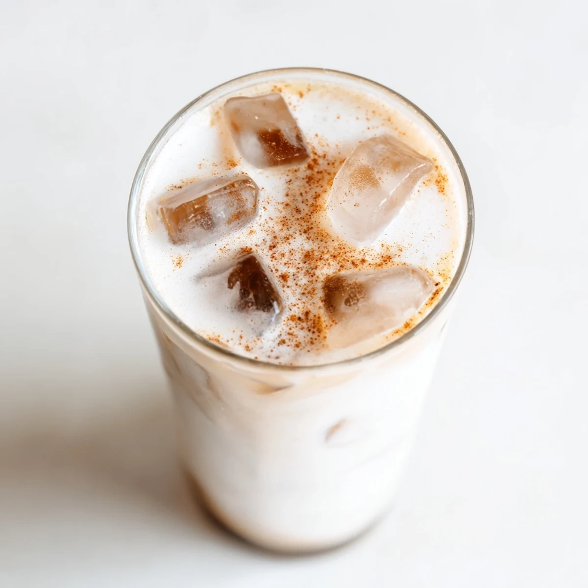 This chilled Proffee Power Blend features a swirl of coffee and creamy protein shake, ready to enjoy.