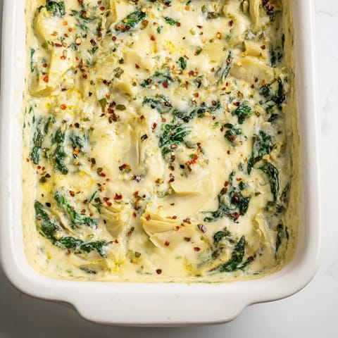 Warm Spinach Artichoke Dip
