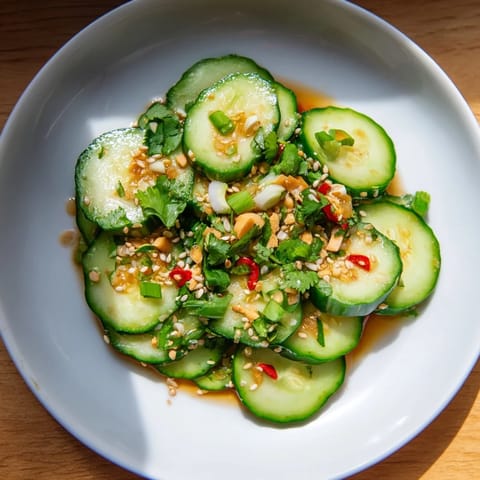 Tangy Asian-Style Cucumber Salad