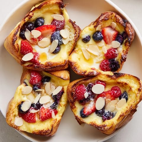 Custard Toast Breakfast Delight