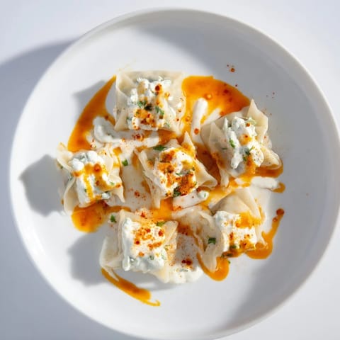 Turkish Cheesy Manti Delight