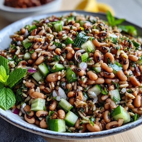 Southern Black Eyed Pea Salad