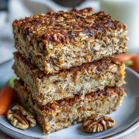 Spring Carrot Cake Squares