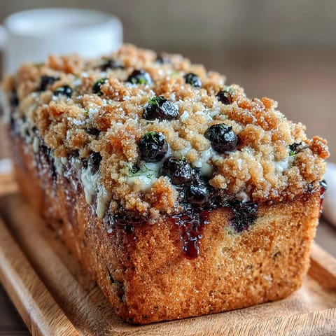 Lemon Blueberry Sourdough Loaf