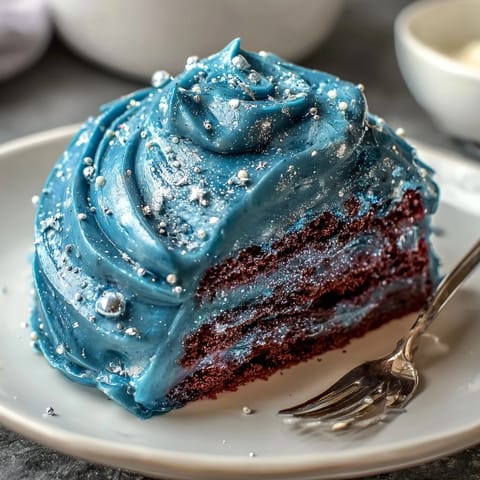 Pisces-Themed Galaxy Cake