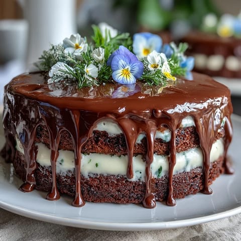 Spring Floral Lemon Cake