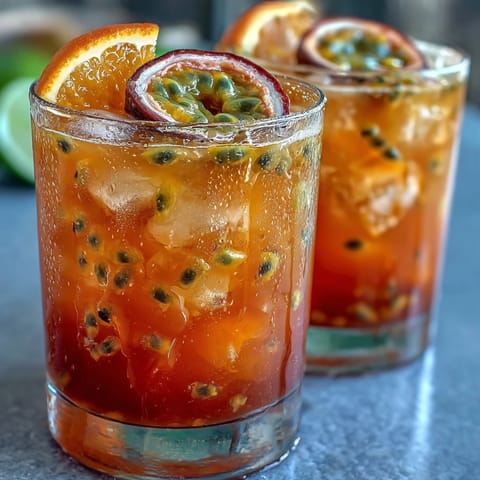 Tropical Sunrise Passionfruit Orange