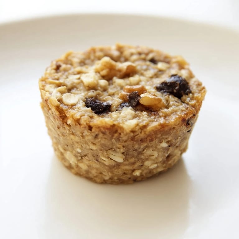 Warm, freshly baked oatmeal cups, easy to prepare with your favorite flavorful mix-ins.