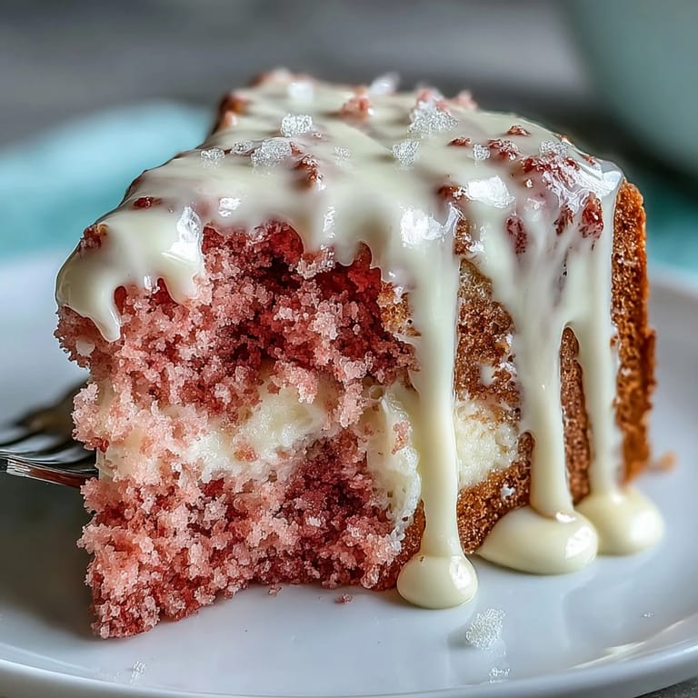 Rosé-infused velvet cake with blush pink hue, rich cream cheese frosting, and a luxurious edible gold drip finish.